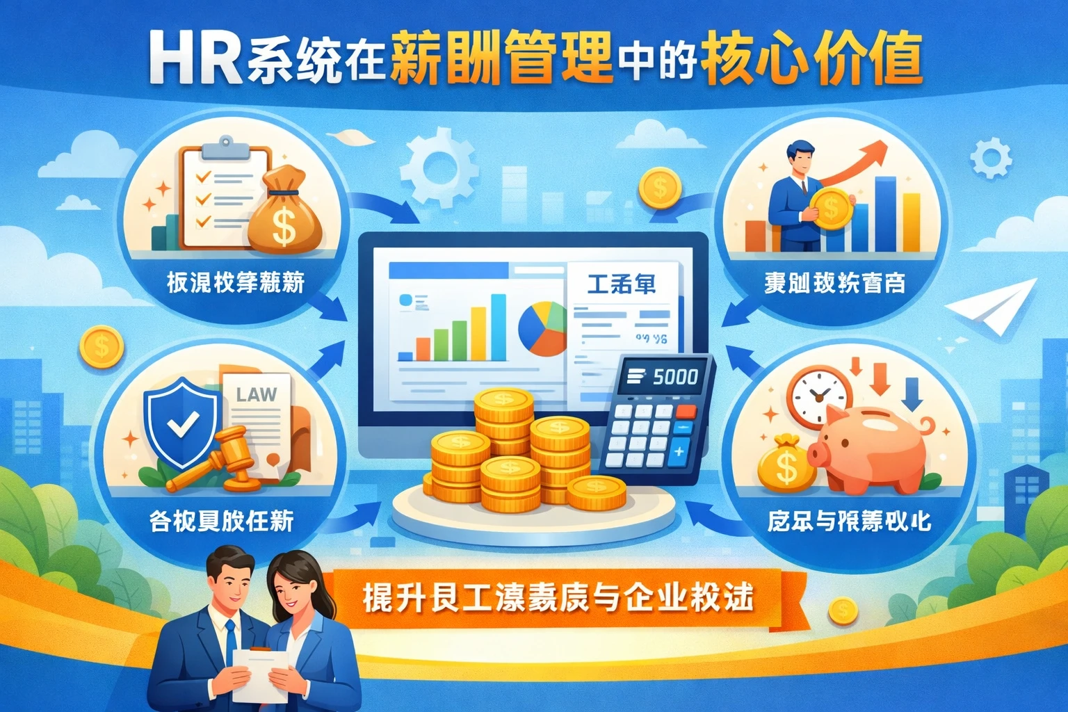 HR系统在薪酬管理中的核心价值