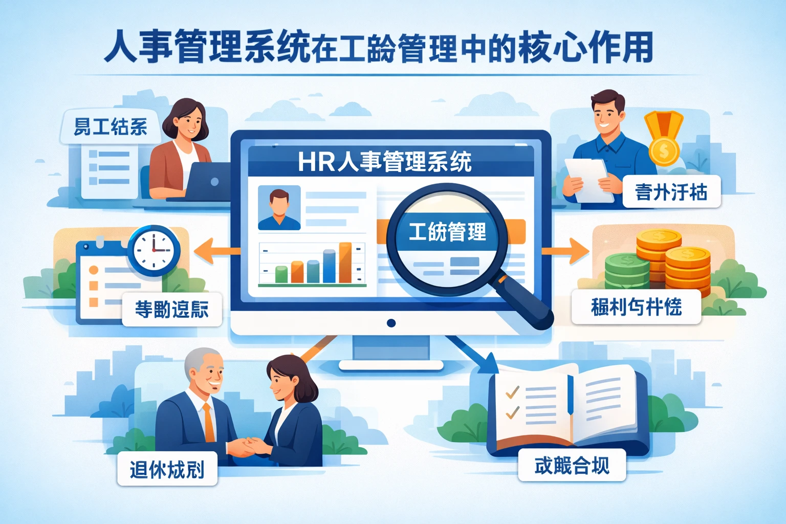 人事管理系统在工龄管理中的核心作用