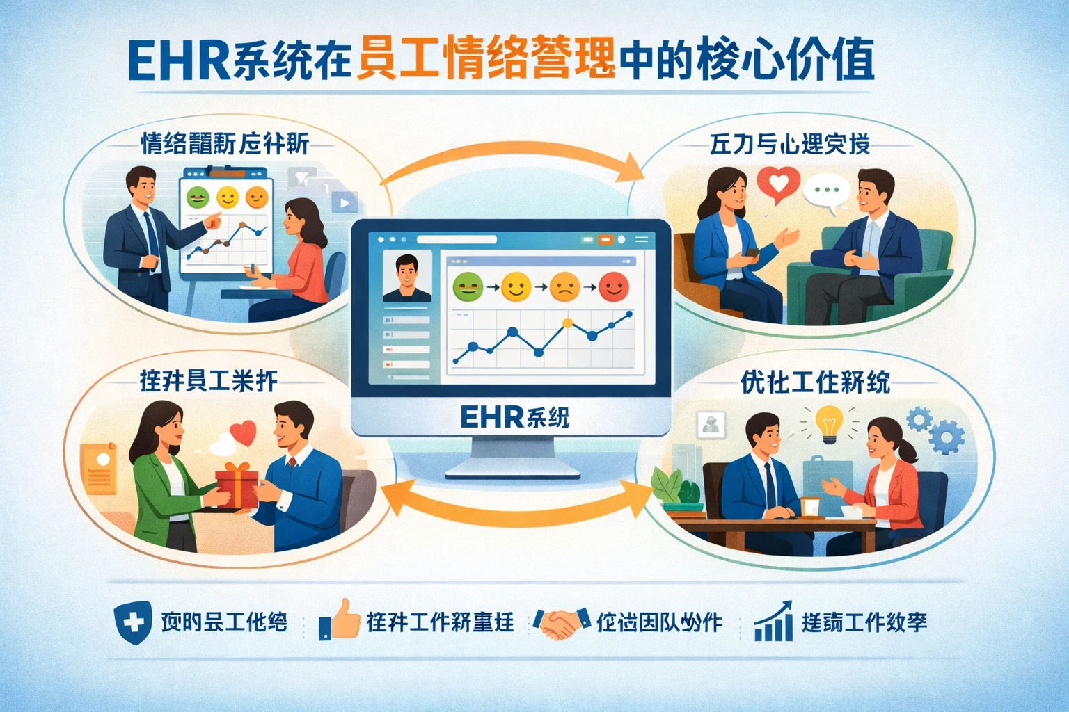 ehr系统在员工情绪管理中的核心价值