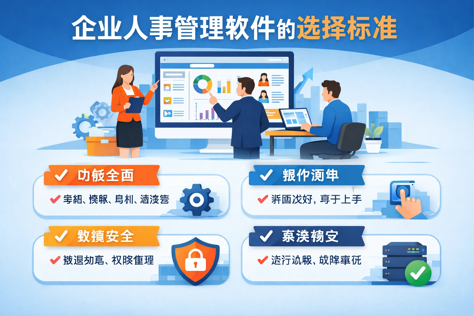 企业人事管理软件的选择标准