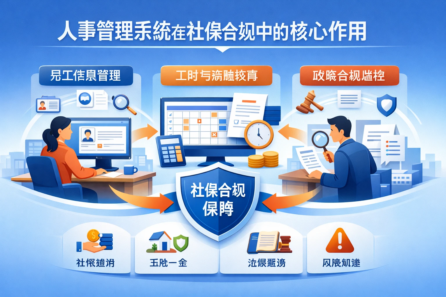 人事管理系统在社保合规中的核心作用