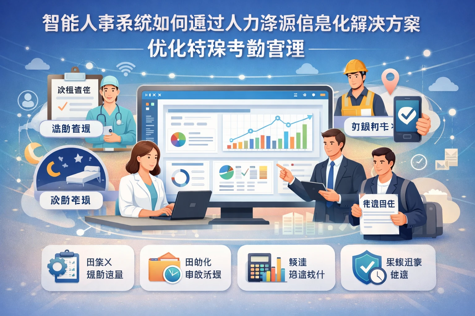 智能人事系统如何通过人力资源信息化解决方案优化特殊考勤管理