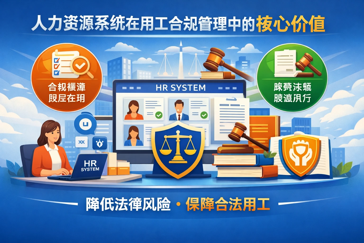 人力资源系统在用工合规管理中的核心价值