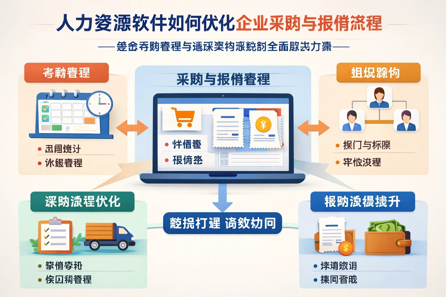 人力资源软件如何优化企业采购与报销流程——整合考勤管理与组织架构系统的全面解决方案