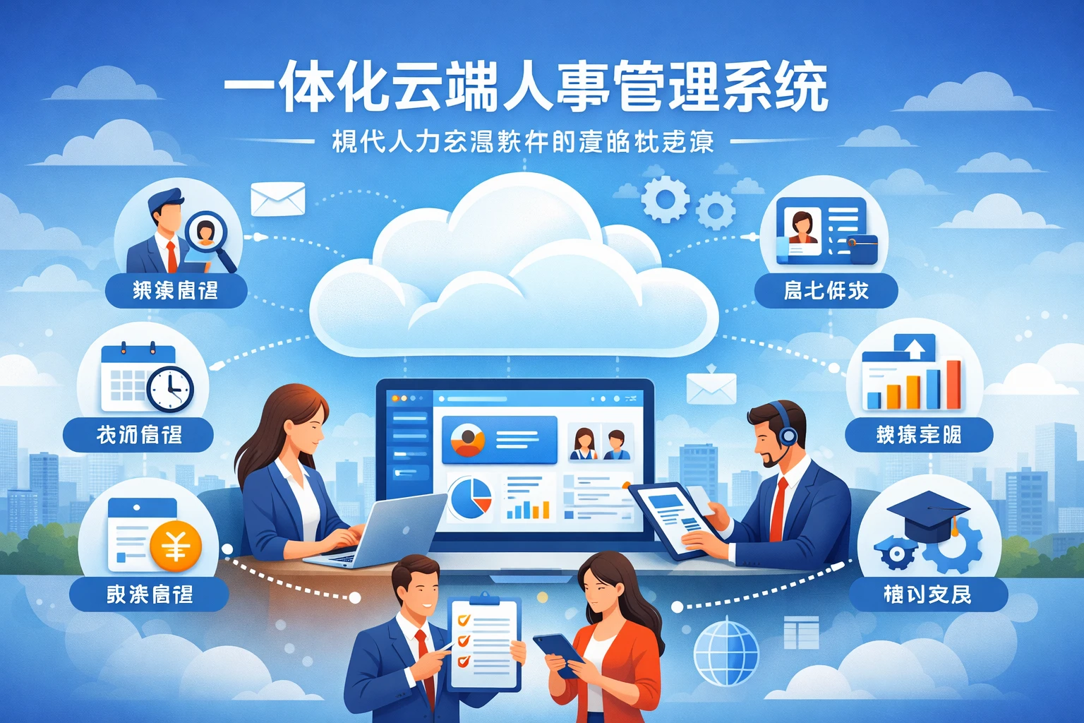 一体化云端人事管理系统：现代人力资源软件的革命性变革