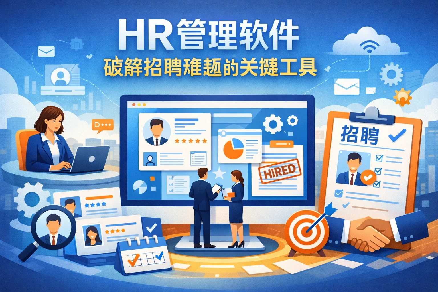 HR管理软件：破解招聘难题的关键工具