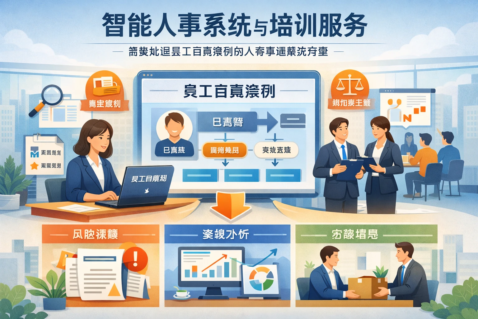 智能人事系统与培训服务：高效处理员工自离案例的人事管理解决方案