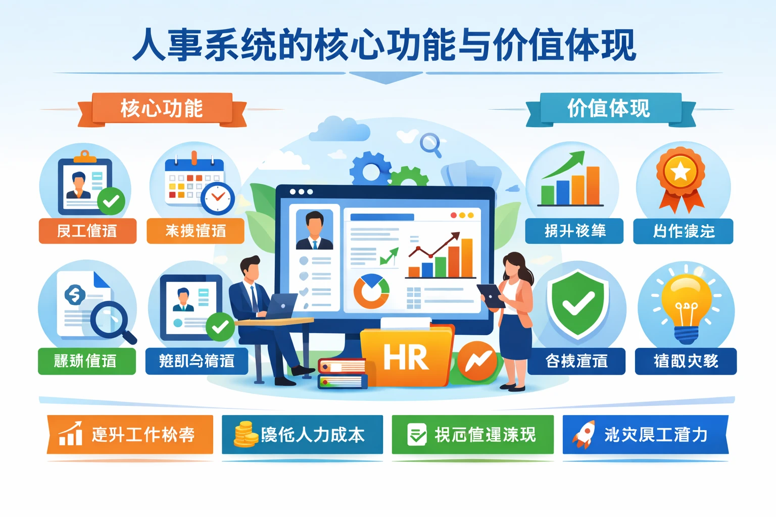 人事系统的核心功能与价值体现