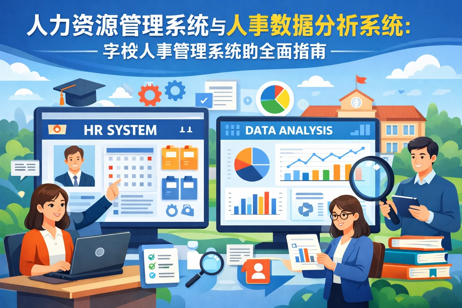 人力资源管理系统与人事数据分析系统:学校人事管理系统的全面指南
