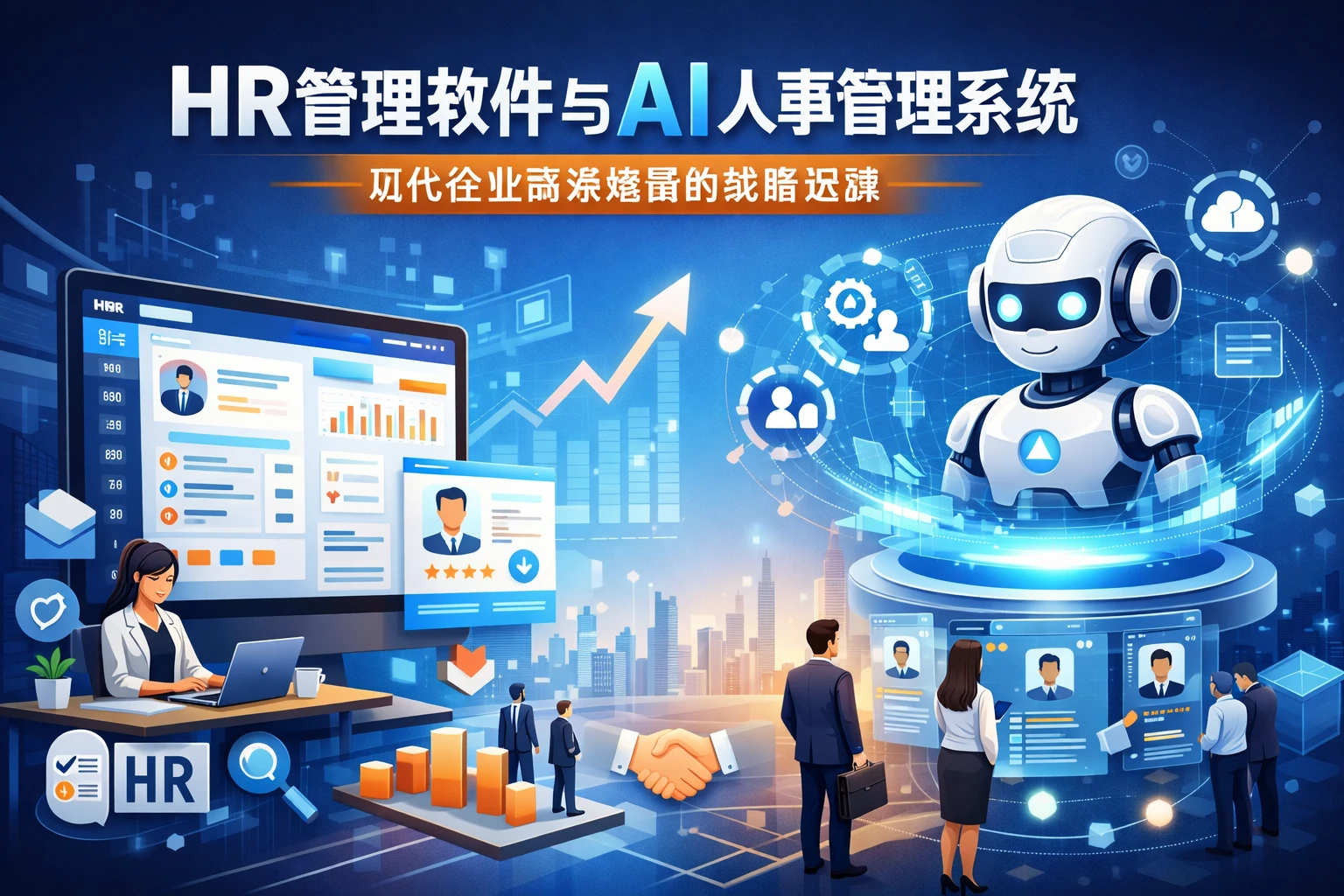 HR管理软件与AI人事管理系统:现代企业高效增员的战略选择