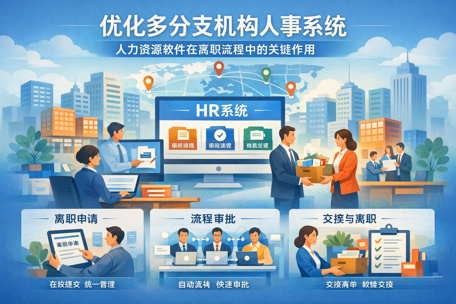 优化多分支机构人事系统：人力资源软件在离职流程中的关键作用