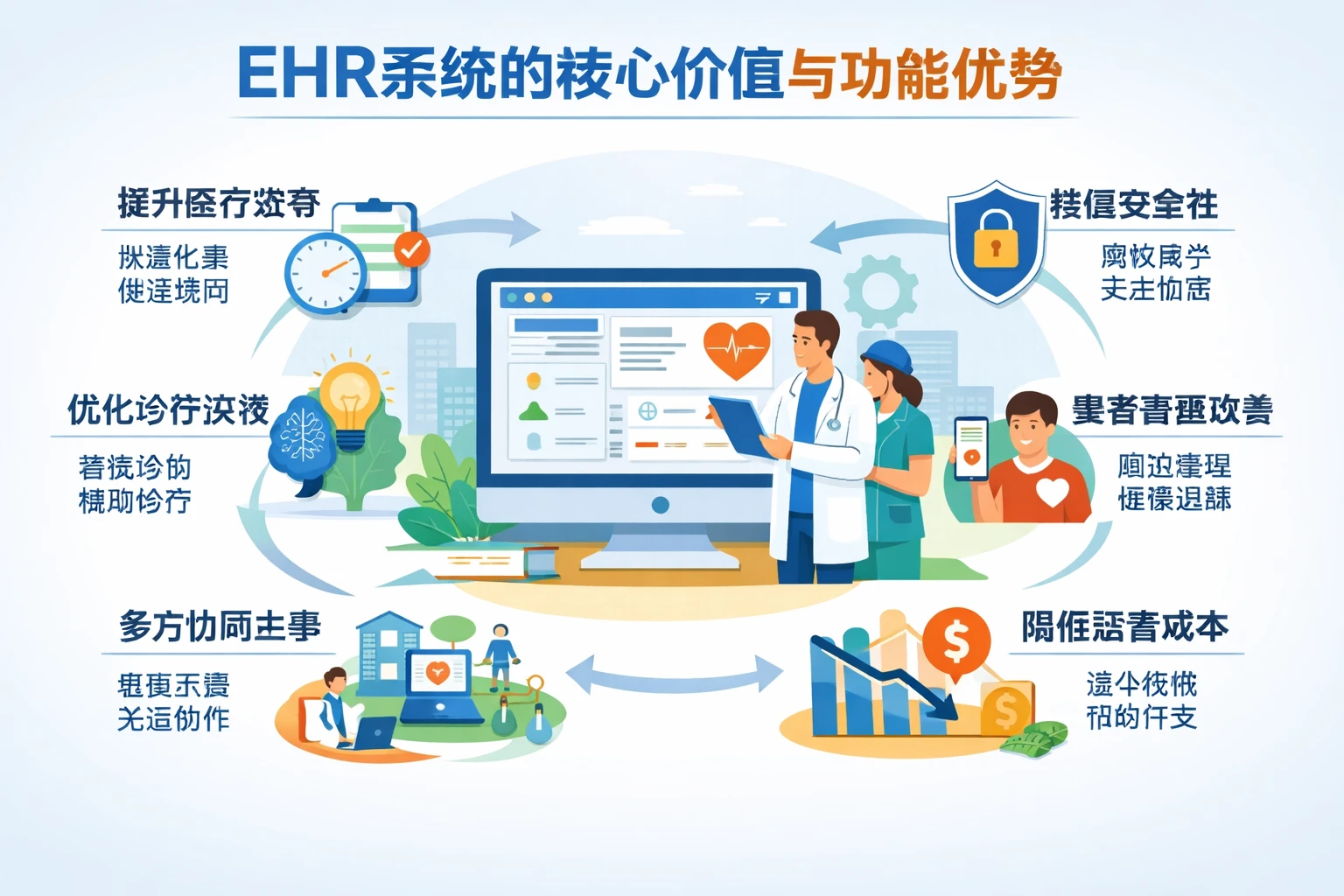 EHR系统的核心价值与功能优势