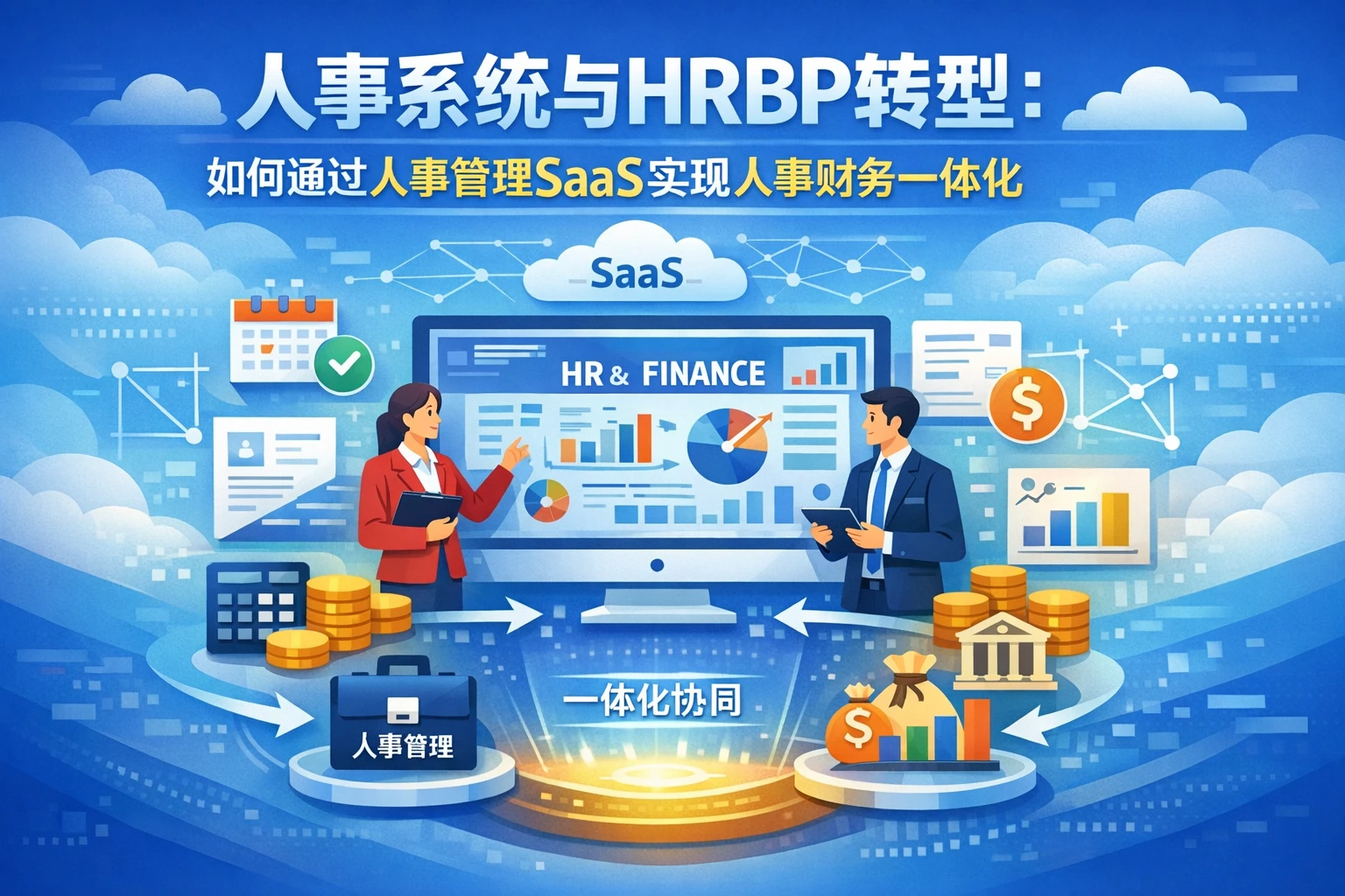 人事系统与HRBP转型：如何通过人事管理SaaS实现人事财务一体化