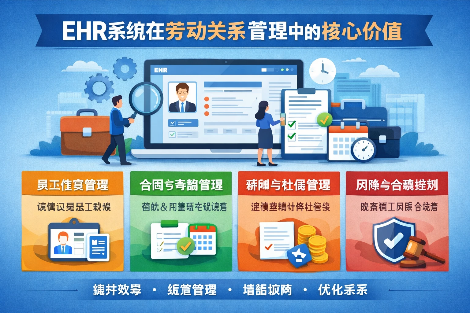 EHR系统在劳动关系管理中的核心价值