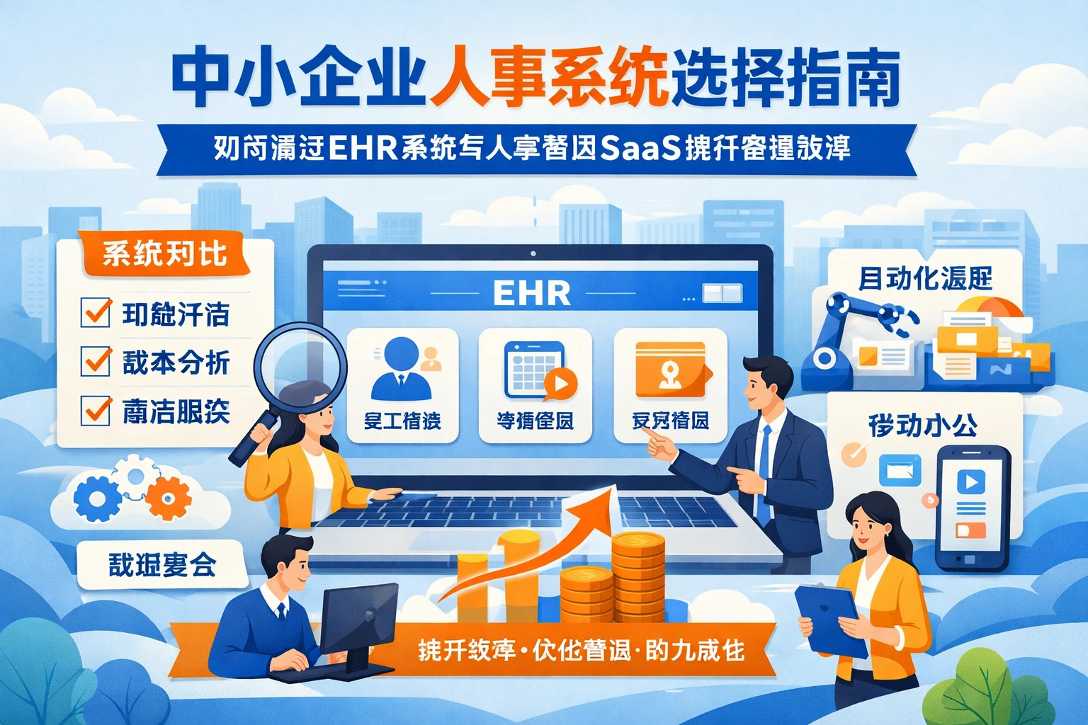 中小企业人事系统选择指南：如何通过ehr系统与人事管理SaaS提升管理效率
