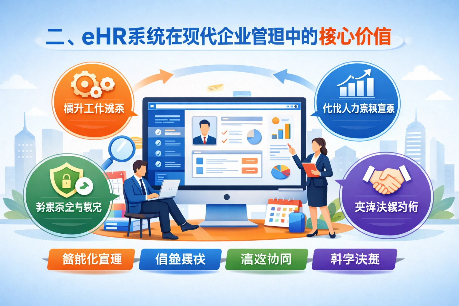 二、eHR系统在现代企业管理中的核心价值