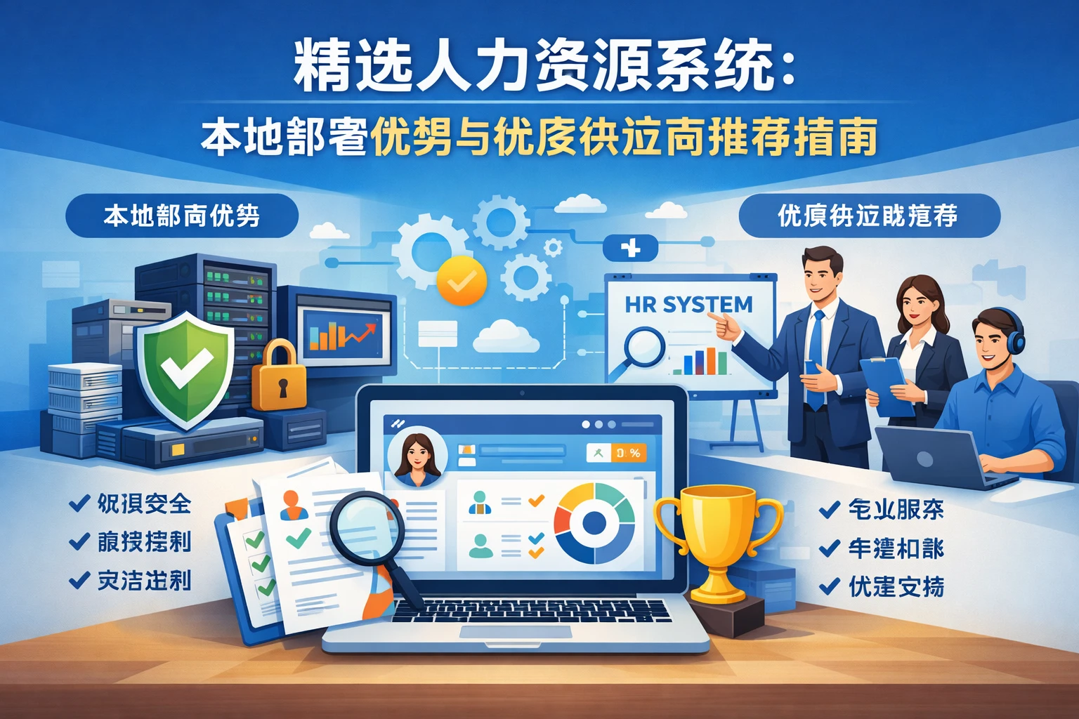 精选人力资源系统:本地部署优势与优质供应商推荐指南