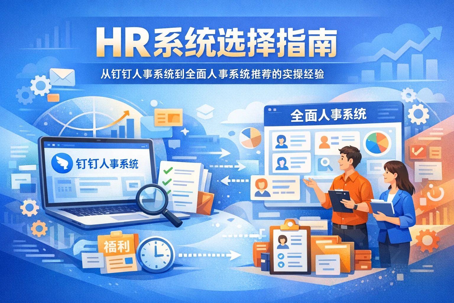 HR系统选择指南：从钉钉人事系统到全面人事系统推荐的实操经验