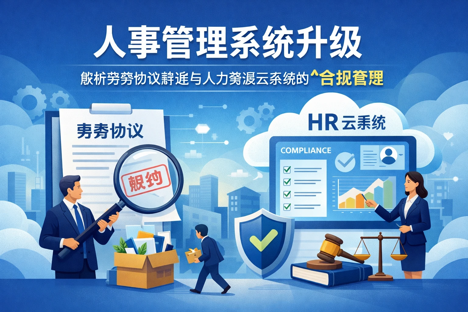 人事管理系统升级：解析劳务协议辞退与人力资源云系统的合规管理