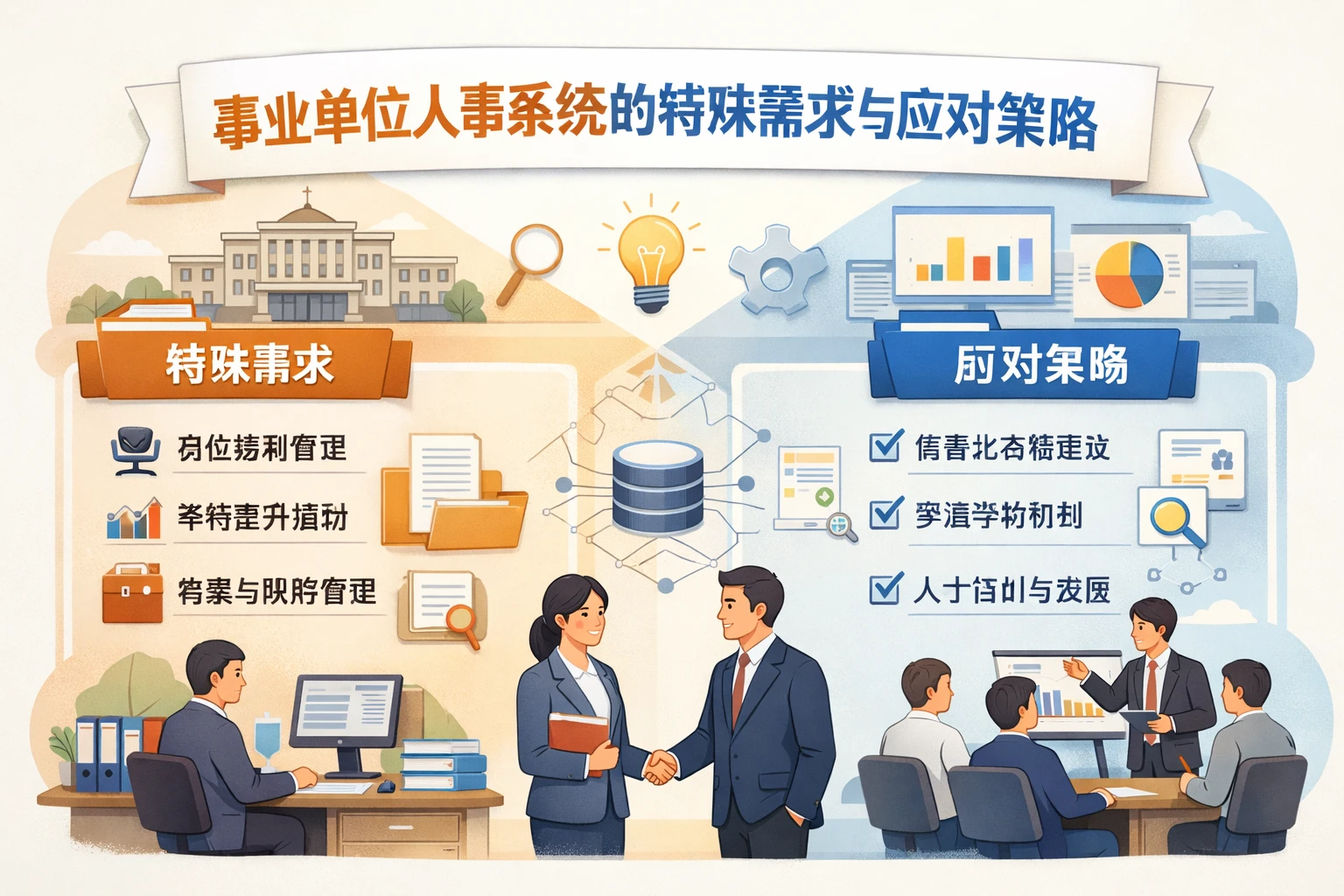 事业单位人事系统的特殊需求与应对策略