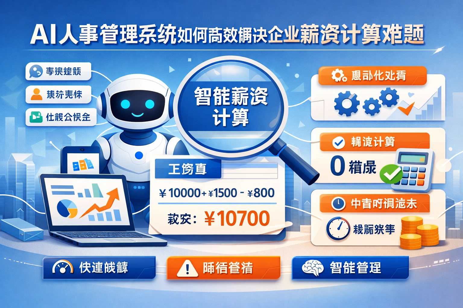 AI人事管理系统如何高效解决企业薪资计算难题