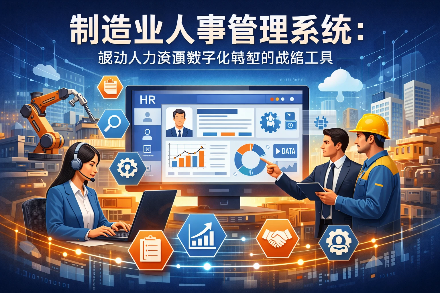 制造业人事管理系统：驱动人力资源数字化转型的战略工具