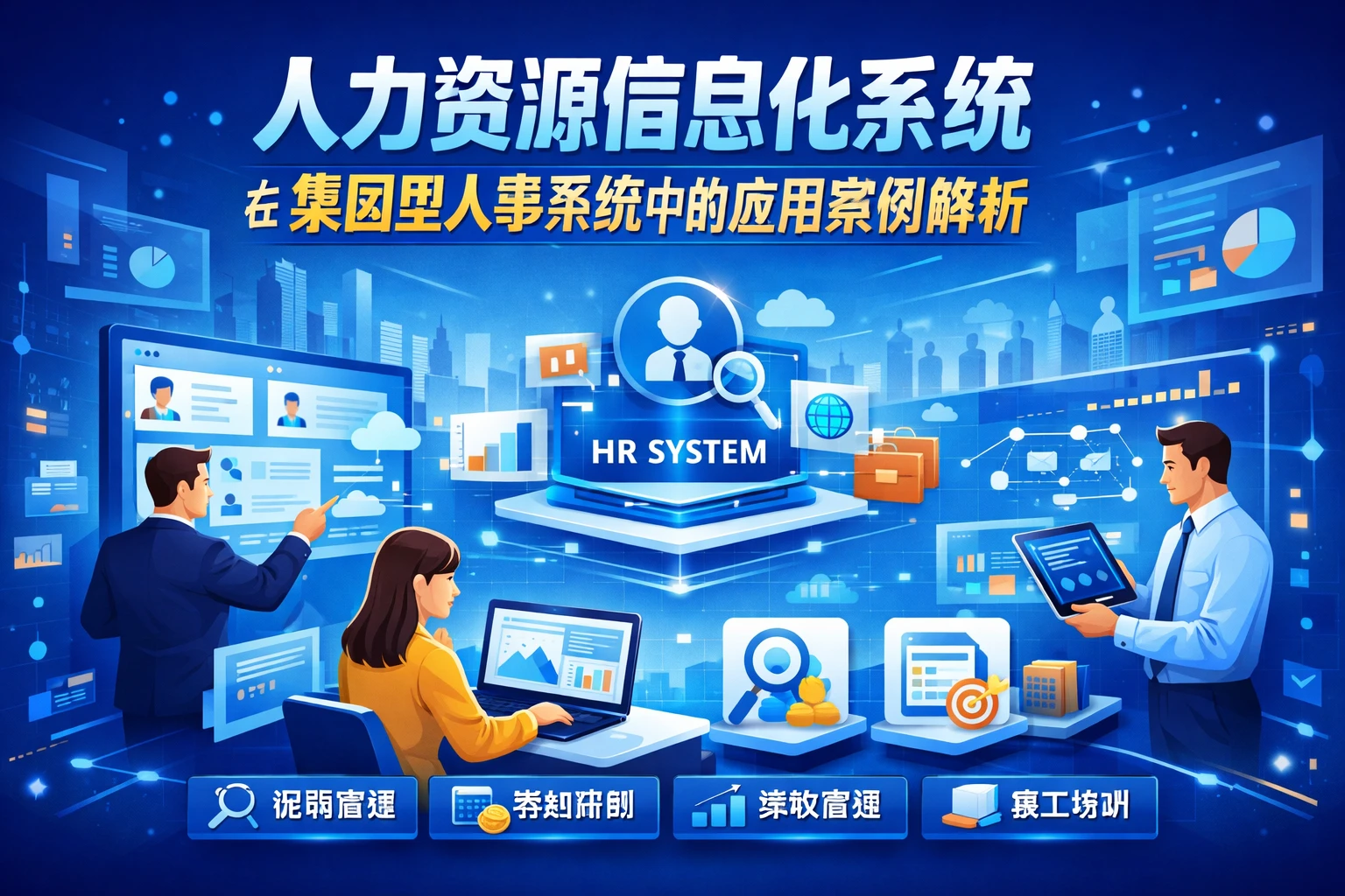 人力资源信息化系统在集团型人事系统中的应用案例解析