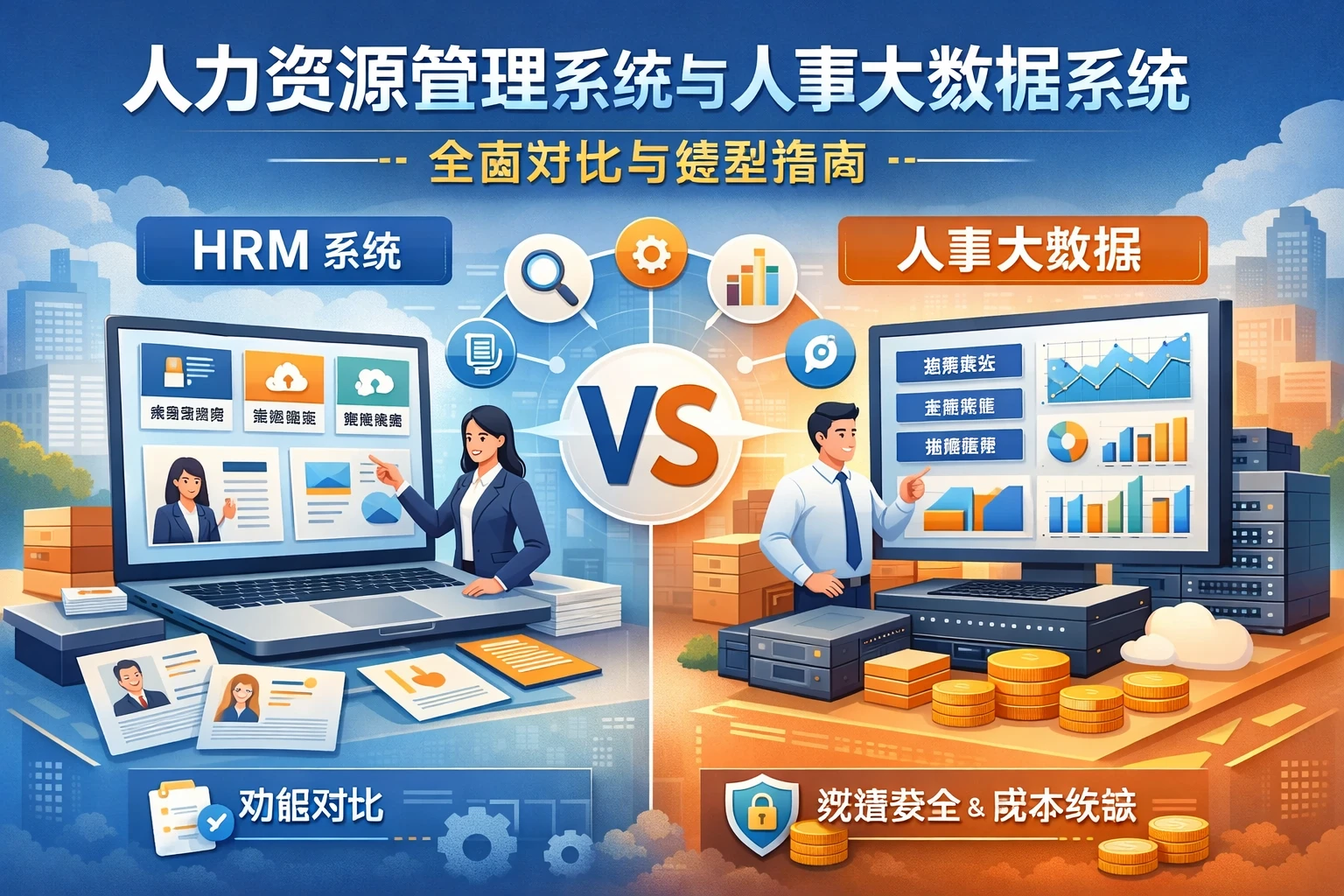 人力资源管理系统与人事大数据系统：全面对比与选型指南