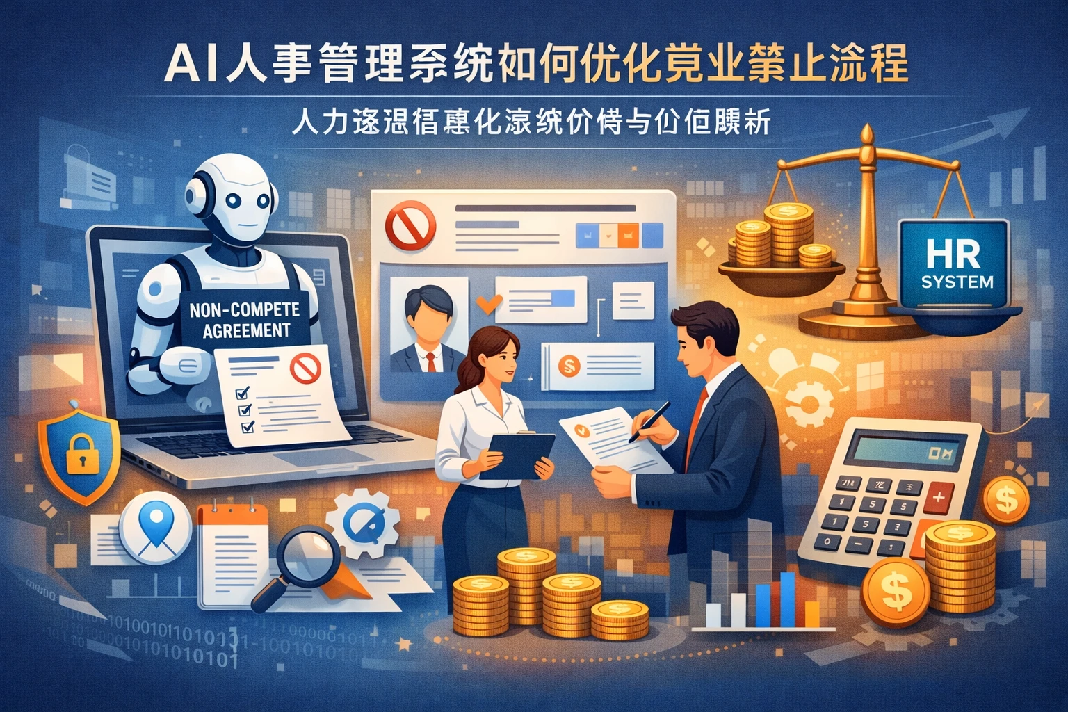 AI人事管理系统如何优化竞业禁止流程 - 人力资源信息化系统价格与价值解析