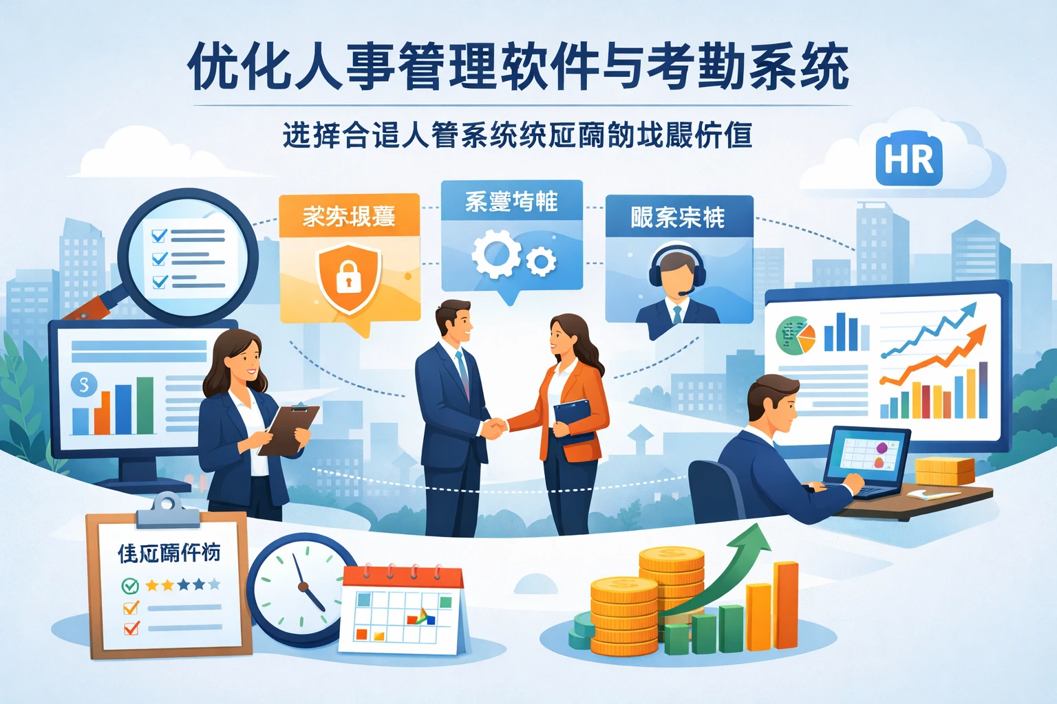 优化人事管理软件与考勤系统：选择合适人事系统供应商的战略价值
