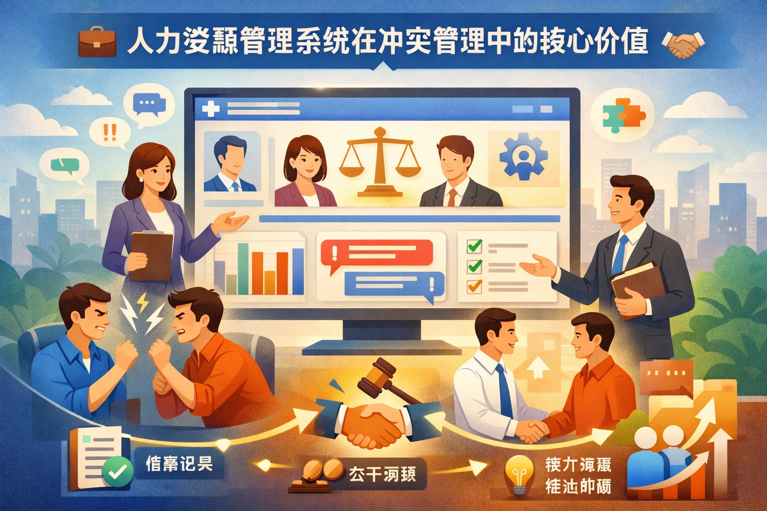 人力资源管理系统在冲突管理中的核心价值