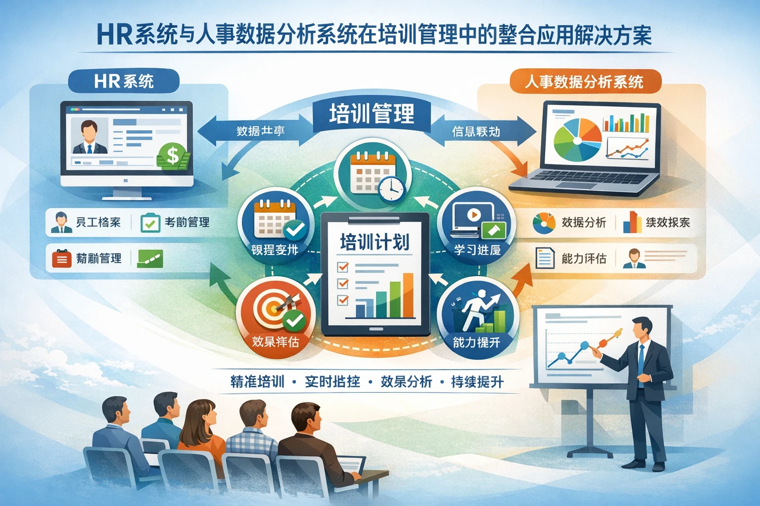 HR系统与人事数据分析系统在培训管理中的整合应用解决方案