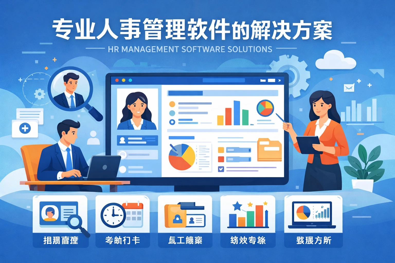 专业人事管理软件的解决方案