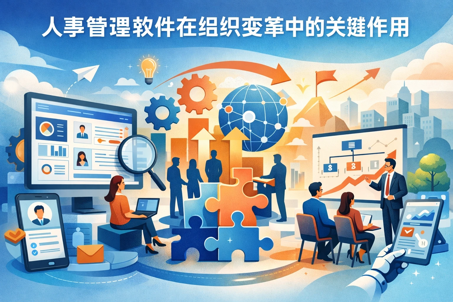 人事管理软件在组织变革中的关键作用