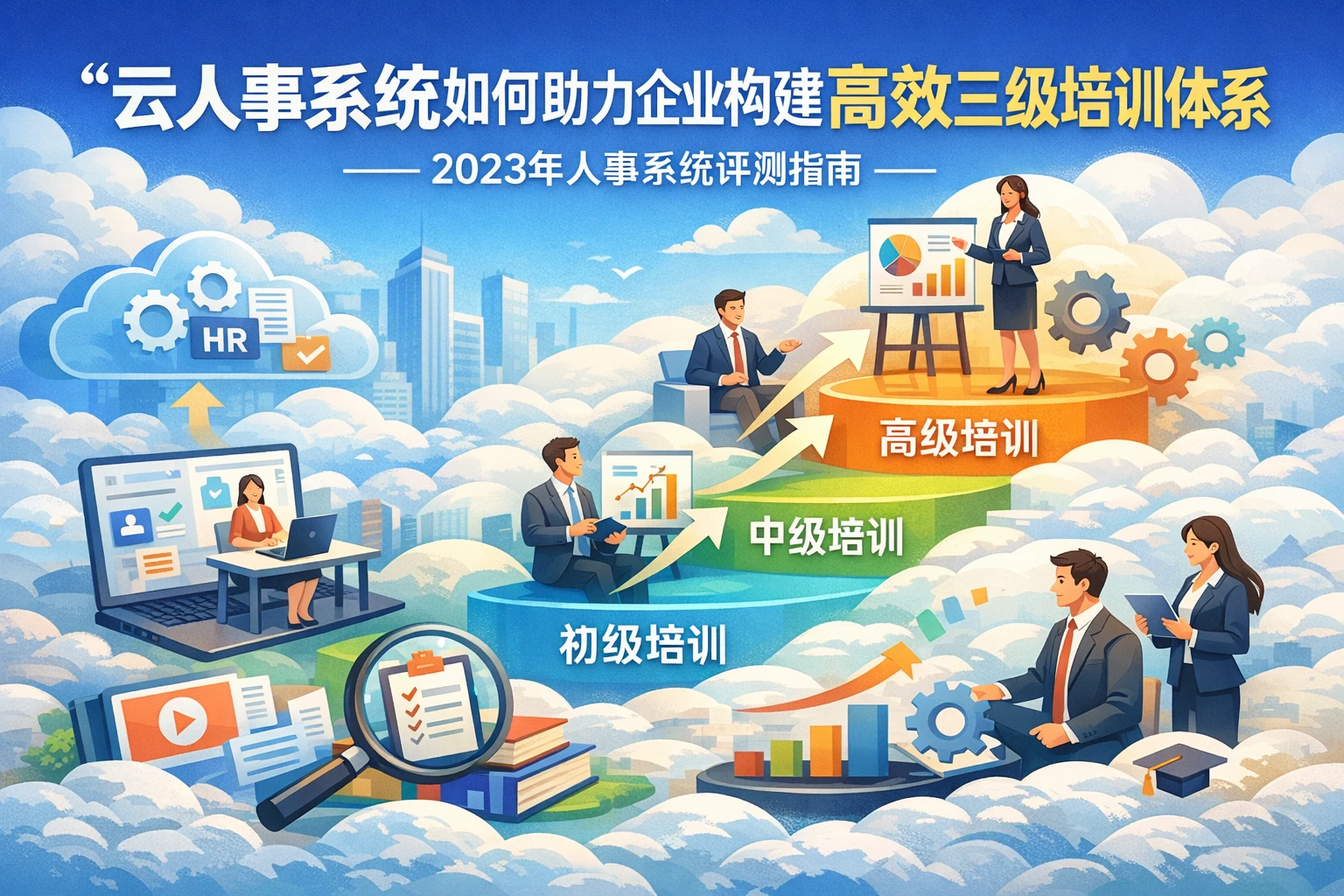 云人事系统如何助力企业构建高效三级培训体系——2023年人事系统评测指南