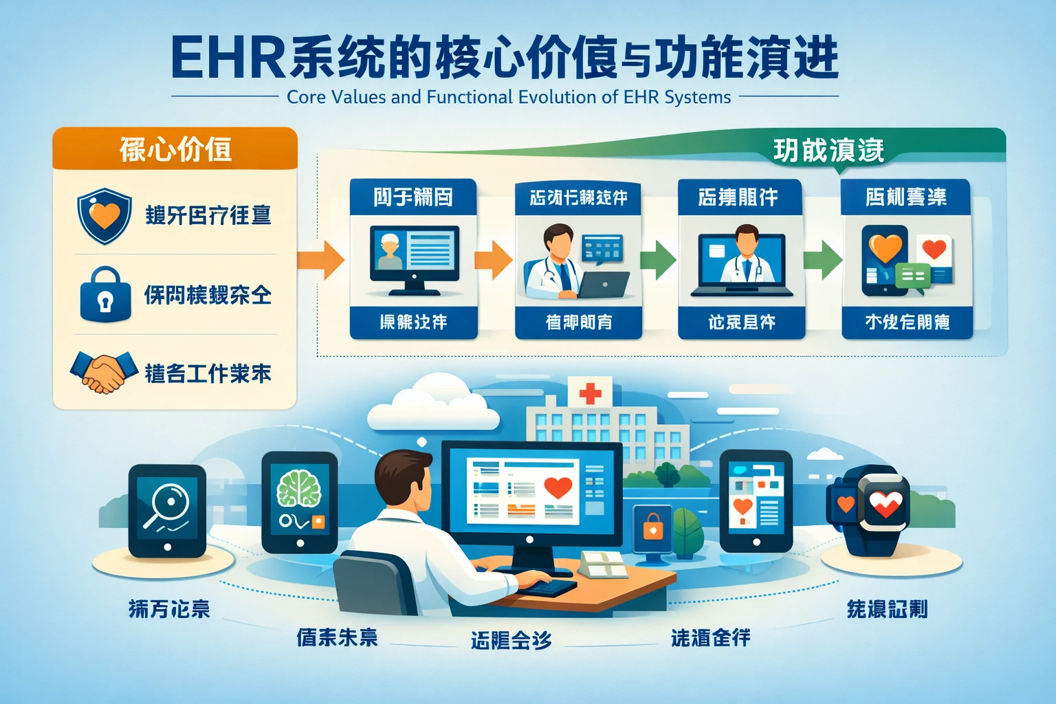 EHR系统的核心价值与功能演进