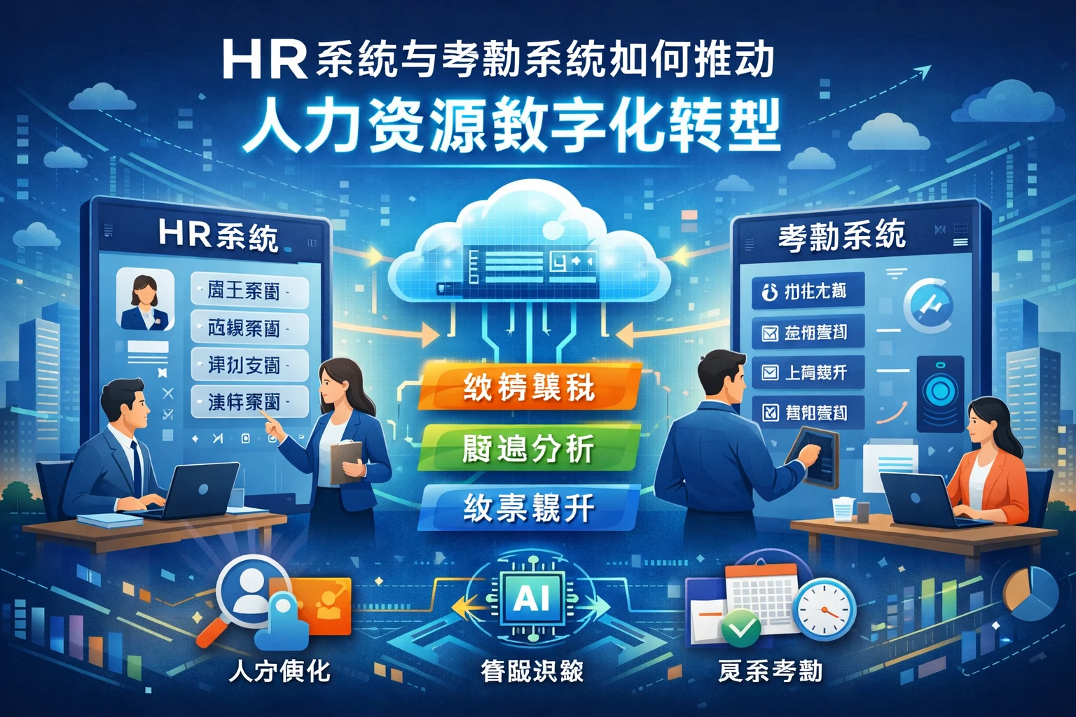 HR系统与考勤系统如何推动人力资源数字化转型