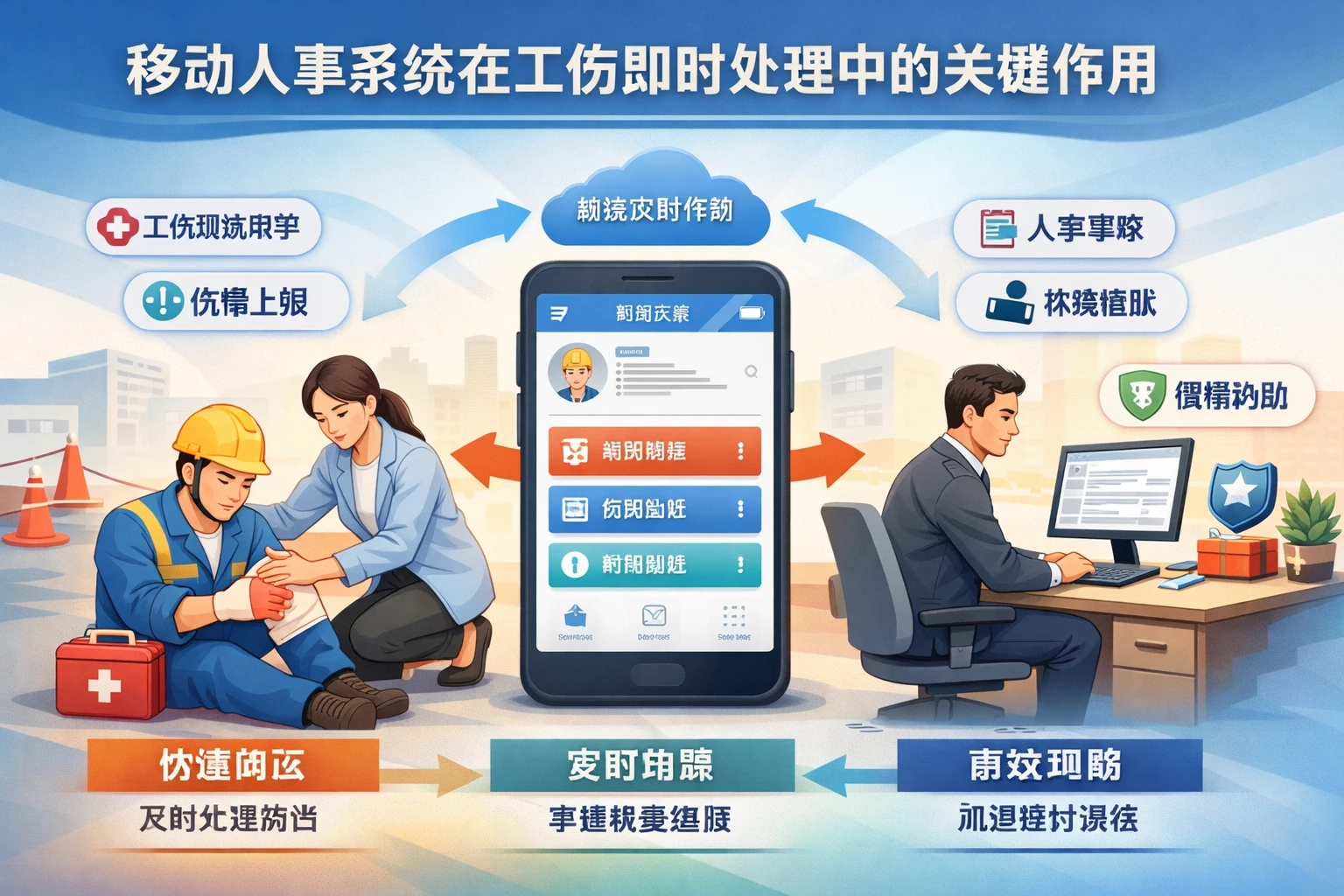 移动人事系统在工伤即时处理中的关键作用