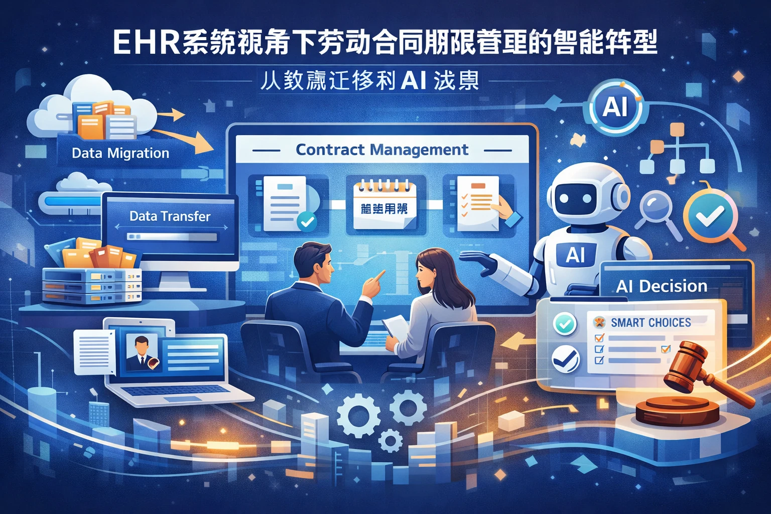 EHR系统视角下劳动合同期限管理的智能化转型：从数据迁移到AI决策