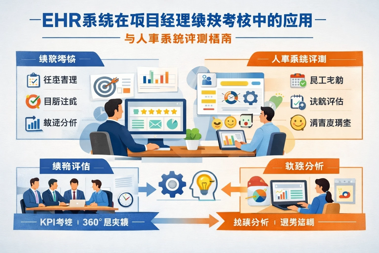EHR系统在项目经理绩效考核中的应用与人事系统评测指南