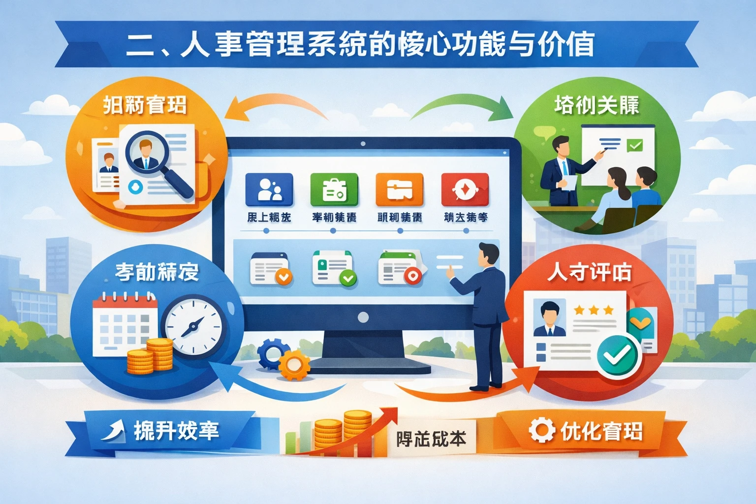 二、人事管理系统的核心功能与价值