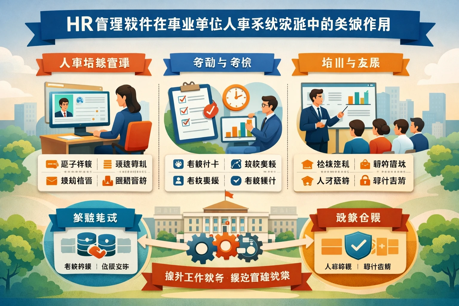 HR管理软件在事业单位人事系统实施中的关键作用