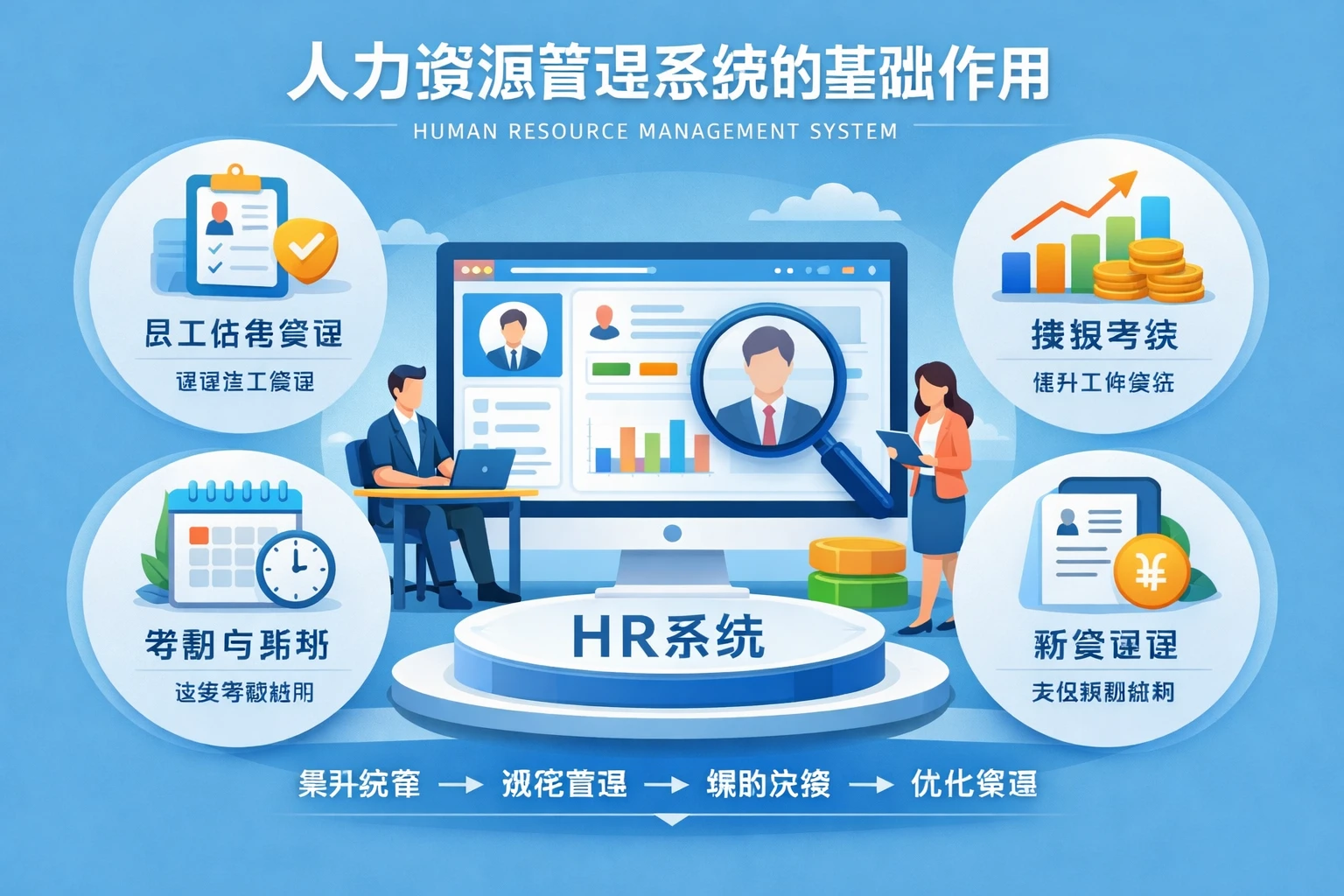 人力资源管理系统的基础作用