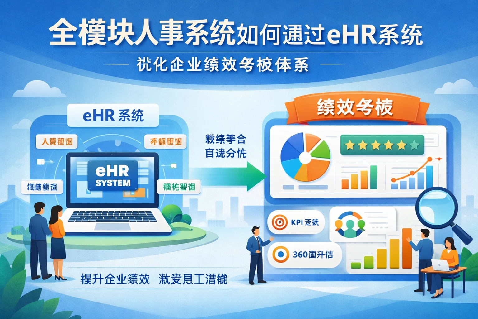 全模块人事系统如何通过eHR系统优化企业绩效考核体系