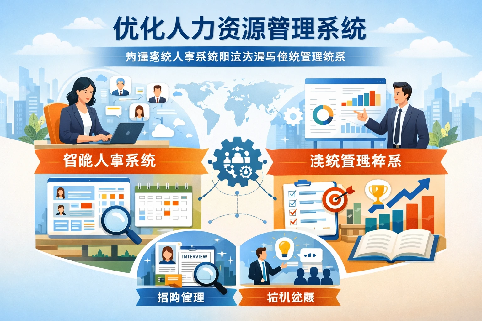 优化人力资源管理系统：构建高效人事系统解决方案与绩效管理体系