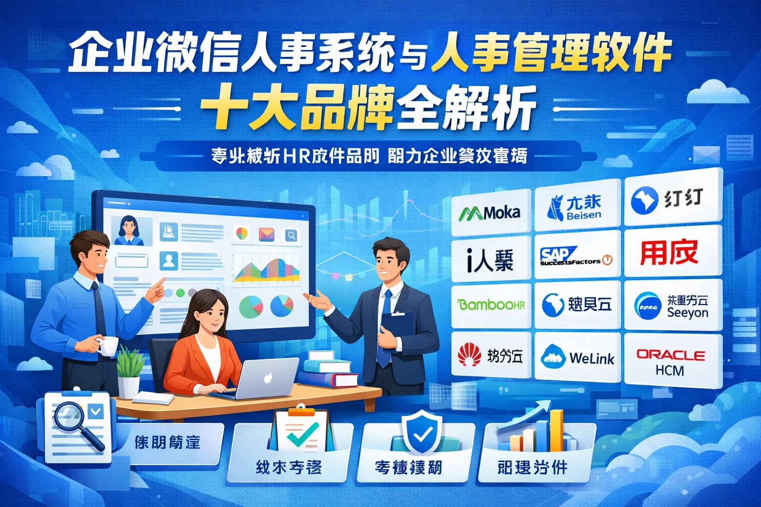 企业微信人事系统与人事管理软件十大品牌全解析