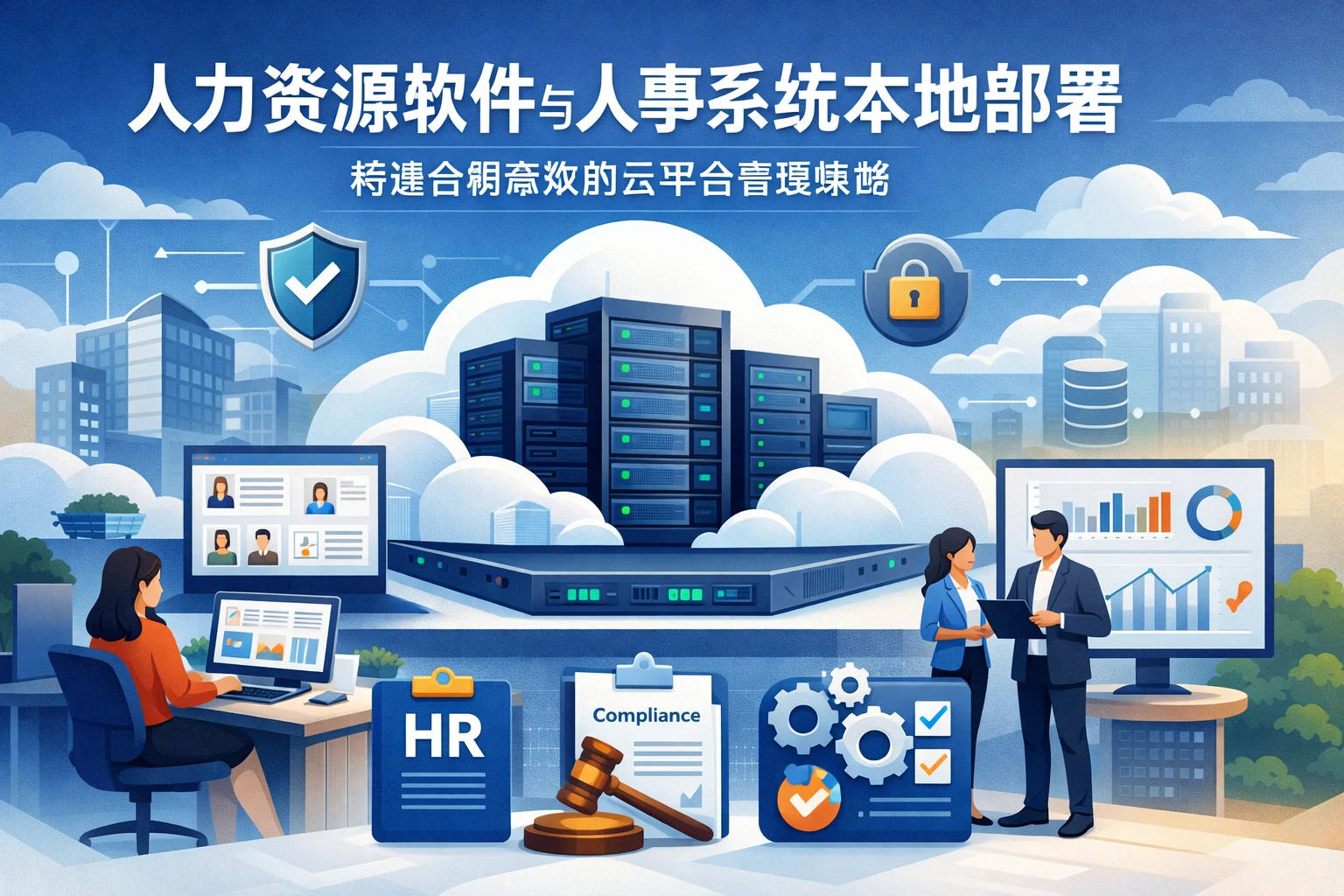 人力资源软件与人事系统本地部署：构建合规高效的云平台管理策略