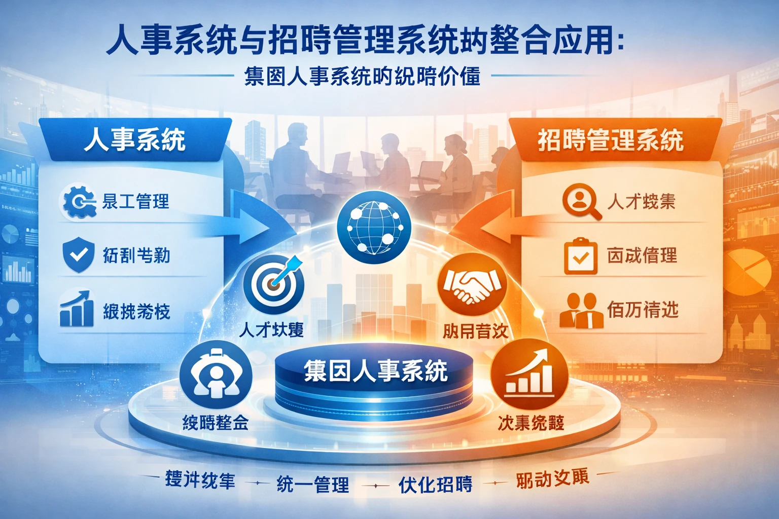 人事系统与招聘管理系统的整合应用：集团人事系统的战略价值