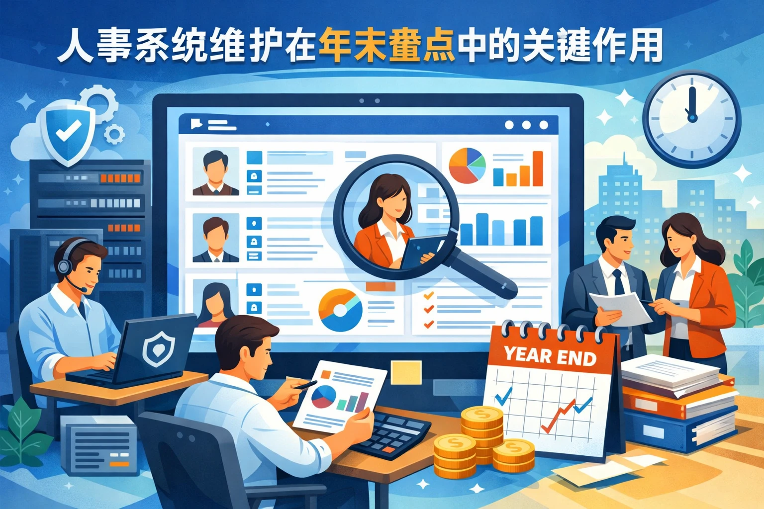 人事系统维护在年末盘点中的关键作用