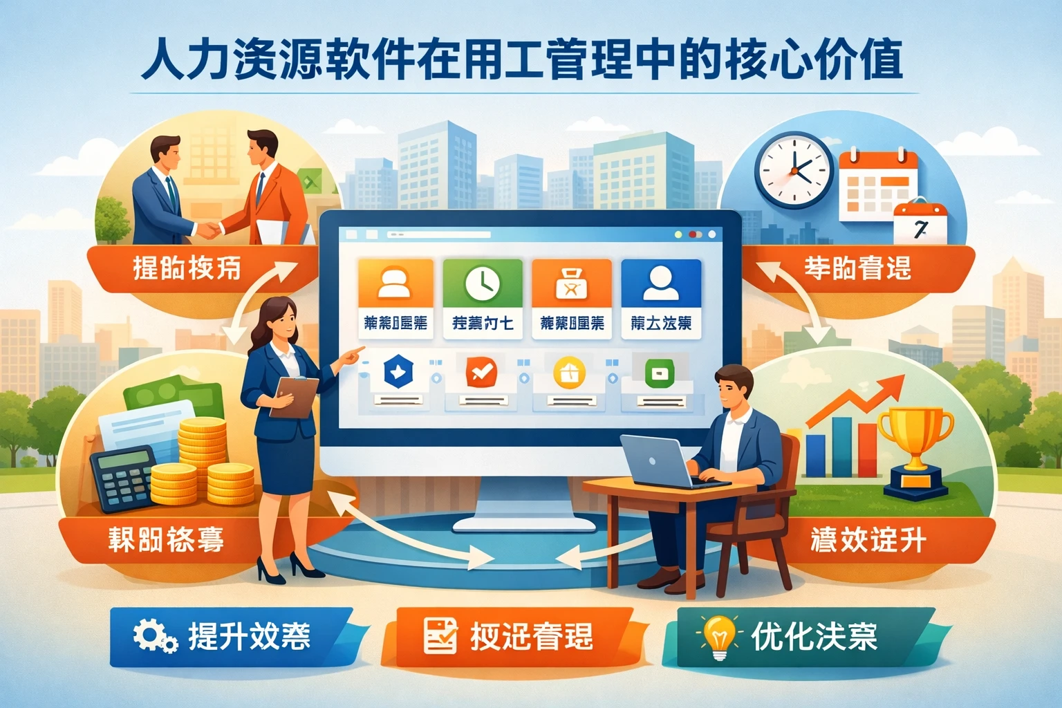 人力资源软件在用工管理中的核心价值